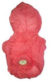 The Ultimate Waterproof Thunder-Paw Adjustable Zippered Folding Travel Dog Raincoat (size: large)
