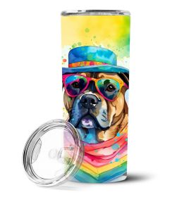 Cane Corso Hippie Dawg Stainless Steel Skinny Tumbler Vacuum Double Walled Reusable Insulated Tumbler Travel Cup for Coffee Cocktails Gift with L (Default: Default)